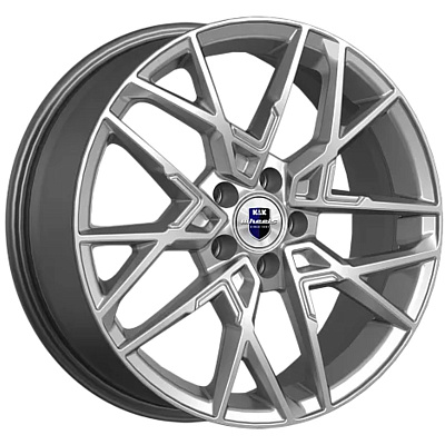 КиК 7x18/5x110 ET40 D65,1 Вудроф (КС1044) Дарк платинум