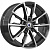 КиК 7,5x17/5x115 ET40 D70,2 Меренге (КС902) Алмаз черный