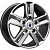 КиК 8x18/5x114,3 ET50 D66,1 Backfire (КС763M) Дарк платинум