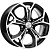 Khomen Wheels 7x17/5x114,3 ET48 D67,1 KHW1702 (Kia K5) Black-FP