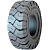 Camso (Solideal) 23x9-10/6,50(225/75-10) Magnum NM Цельнолитая немаркая с бортом ШРИ-ЛАНКА