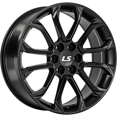 LS 9x22/6x139,7 ET30 D100,1 1378 BKS (конус, Колпак+лого)