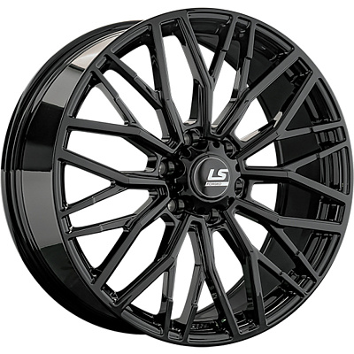 LS Forged 8x20/6x114,3 ET46 D67,1 LS FG33 BK (конус, Колпак+лого)
