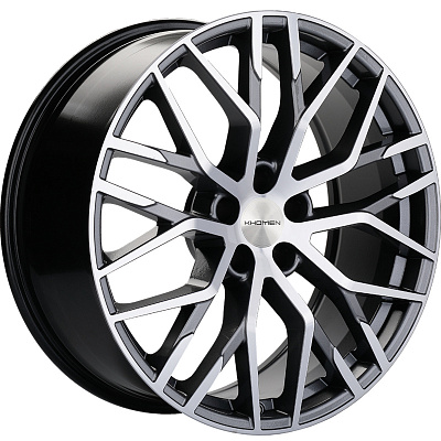 Khomen Wheels 8,5x20/5x112 ET30 D66,5 KHW2005 (Audi/VW) Gray-FP