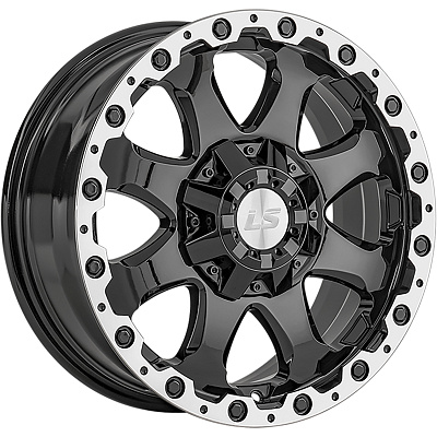 LS 8x17/5x150 ET45 D110,1 1375 BKL (конус, Колпак+лого)