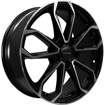 Khomen Wheels 7x18/5x112 ET43 D57,1 KHW1816 (Kodiaq/Tiguan/Audi Q3) Black-FP