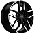 Khomen Wheels 6,5x17/5x108 ET43 D65,1 KHW1708 (Dongfeng AX7/Evolute i-PRO) Black-FP