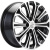 Khomen Wheels 6,5x16/5x114,3 ET46 D67,1 KHW1610 (Mitsubishi) Black-FP Khomen Wheels 6,5x16/5x114,3 ET46 D67,1 KHW1610 (Mitsubishi) Black-FP