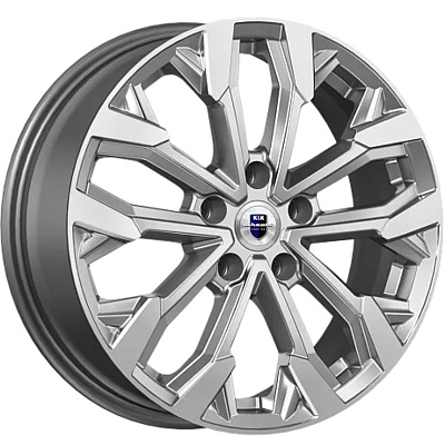 КиК 6,5x17/5x105 ET38 D56,6 Морейн (КС1046) Дарк платинум