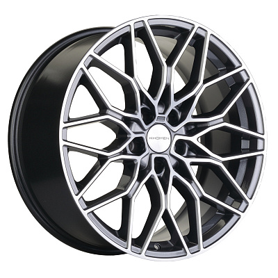 Khomen Wheels 9,5x19/5x112 ET40 D66,6 KHW1902 (BMW Rear) Gray-FP (конус)
