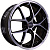 INCH 7x17/5x100 ET48 D56,1 FA8538 Gloss Black Machined Face (ZJH) FlowForming