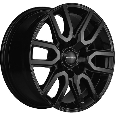 Khomen Wheels 8x17/6x139,7 ET45 D93,1 KHW1723 (Mazda BT50) Black