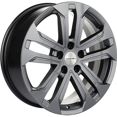 Khomen Wheels 7x18/5x112 ET43 D57,1 KHW1803 (Kodiaq/Tiguan) Gray