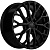 Khomen Wheels 7x17/5x108 ET50 D63,3 KHW1718 (Kuga/Focus/Volvo XC40/XC70) Black
