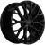 Khomen Wheels 7x17/5x108 ET50 D63,3 KHW1718 (Kuga/Focus/Volvo XC40/XC70) Black