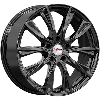 iFree 7,5x18/5x108 ET47 D60,1 Каzантип (КС684М) BK
