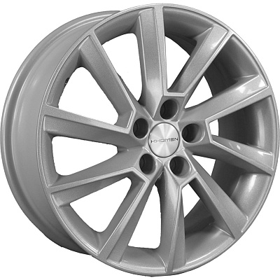 Khomen Wheels 6x16/5x100 ET38 D57,1 KHW1604 (Kamiq/Rapid/Scala) F-Silver
