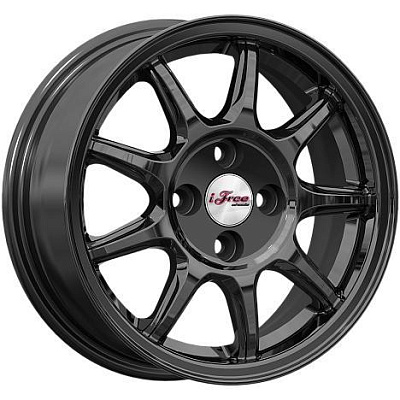 iFree Эвил (КС1068) 5,5x14 4/98 ET35 d-58,5 BK (Арт.824300)