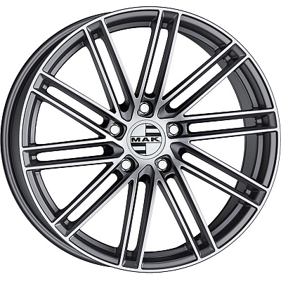 MAK 10x21/5x130 ET50 D71,6 Leipzig-D Gunmetal Mirror Face