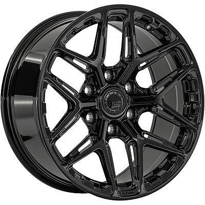 LS Forged 9x17/6x139,7 ET20 D106,1 LS FG53 BK (конус)
