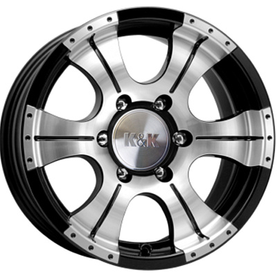 КиК Байконур (КС465М) 8x16/5x139,7 ET20 D110,1 Байконур (КС465М) Алмаз черный
