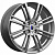 КиК 7x17/5x100 ET48 D56,1 Эрфурт (КС898) Дарк платинум