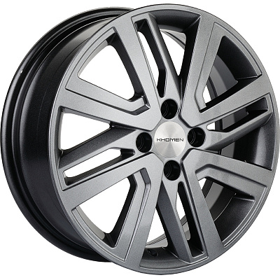 Khomen Wheels 6x16/4x100 ET41 D60,1 KHW1609 (XRay) G-Silver