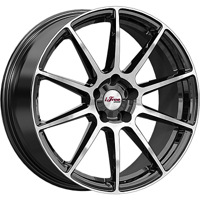 iFree 7x18/5x108 ET23 D60,1 Винзор (КС1108) Блэк Джек