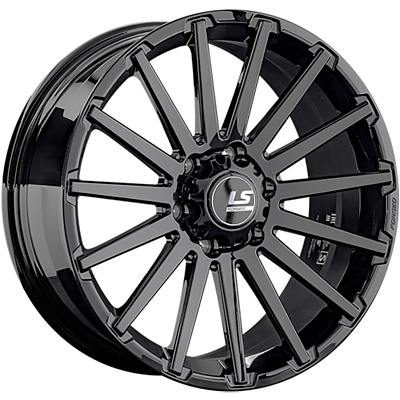 LS Forged 8x20/6x114,3 ET46 D67,1 LS FG32 BK (конус, Колпак+лого)
