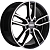 Fondmetal Koros 7,5x17 5/112 ET36 d-66,5 Glossy Black Machined (RF09270)