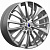 КиК 6,5x17/4x100 ET43 D60,1 Flanker (КС905) Дарк платинум