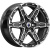 КиК 8x18/6x139,7 ET30 D106,1 Дистрикт (КС1159) Алмаз черный