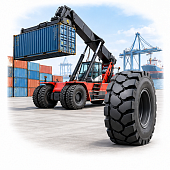 Trelleborg 28x9-15/7,00 XP800 Цельнолитая с бортом