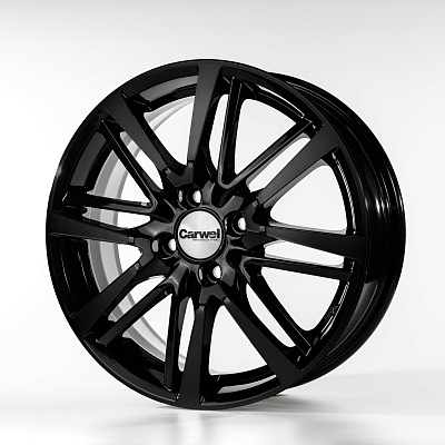 Carwel Бустах 215 6,0x16 4/100 ET37 d-60,1 BK (Арт.140498)