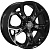Khomen Wheels 7x17/5x108 ET43 D65,1 KHW1702 (DFM AX 7) Black
