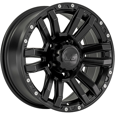 LS 8x16/5x139,7 ET30 D98,5 1339 BKS (конус, Колпак+лого)