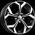 КС878 (ZV 16_Focus) 6,5x16 5/108 ET50 d-63,35 алмаз чёрный (Арт.74907)