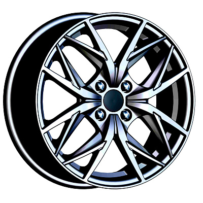 Скад 6,5x16/4x98 ET35 D58,5 Асти (КЛ377) Графит