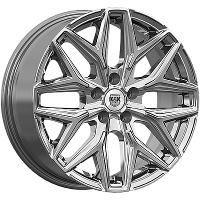 КиК 7x17/4x108 ET25 D65,1 Ариус (КС1187) Дарк платинум