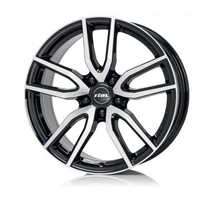 Rial Torino 7,5x17 5/112 ET40 d-70,1 Diamond Black Frontpolished (TOR75740B73-1)~