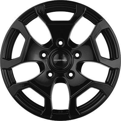 Khomen Wheels 6,5x17/5x139,7 ET35 D98,5 KHW1725 (Niva 4x4) Black