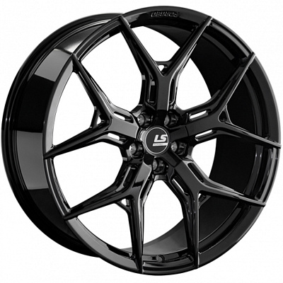 LS Forged 9,5x22/5x114,3 ET47 D67,1 LS FG14 BK (конус, C570)