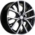 Khomen Wheels 7x18/5x114,3 ET35 D66,1 KHW1806 (Koleos) Black-FP