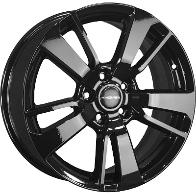 Khomen Wheels 7x17/5x108 ET50 D63,35 KHW1704 (Ford C-Max) Black