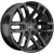 LS 9x18/6x139,7 ET30 D100,1 1279 BK (конус, Колпак+лого)