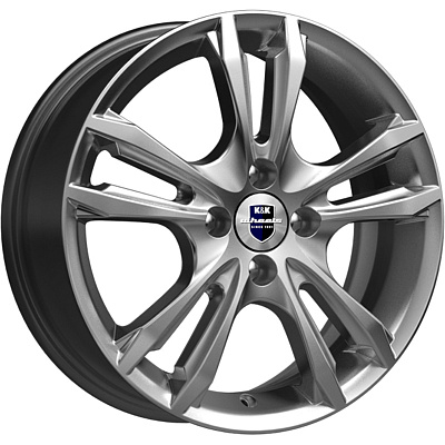 КиК 6x16/4x108 ET47,5 D63,35 Samara (КС866) Дарк платинум