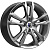 КиК 6x16/4x98 ET35 D58,5 Samara (КС866) Дарк платинум