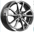 КС1005 (ZV_Polo) 6,0x15 5/100 ET40 d-57,1 алмаз чёрный (Арт.78935)