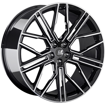 LS Forged 10,5x22/5x112 ET31 D66,6 LS FG08 BKF (конус, C570)