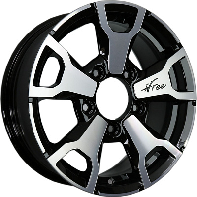 iFree 6x16/5x139,7 ET40 D98,1 Тайган (КС872) Блэк Джек